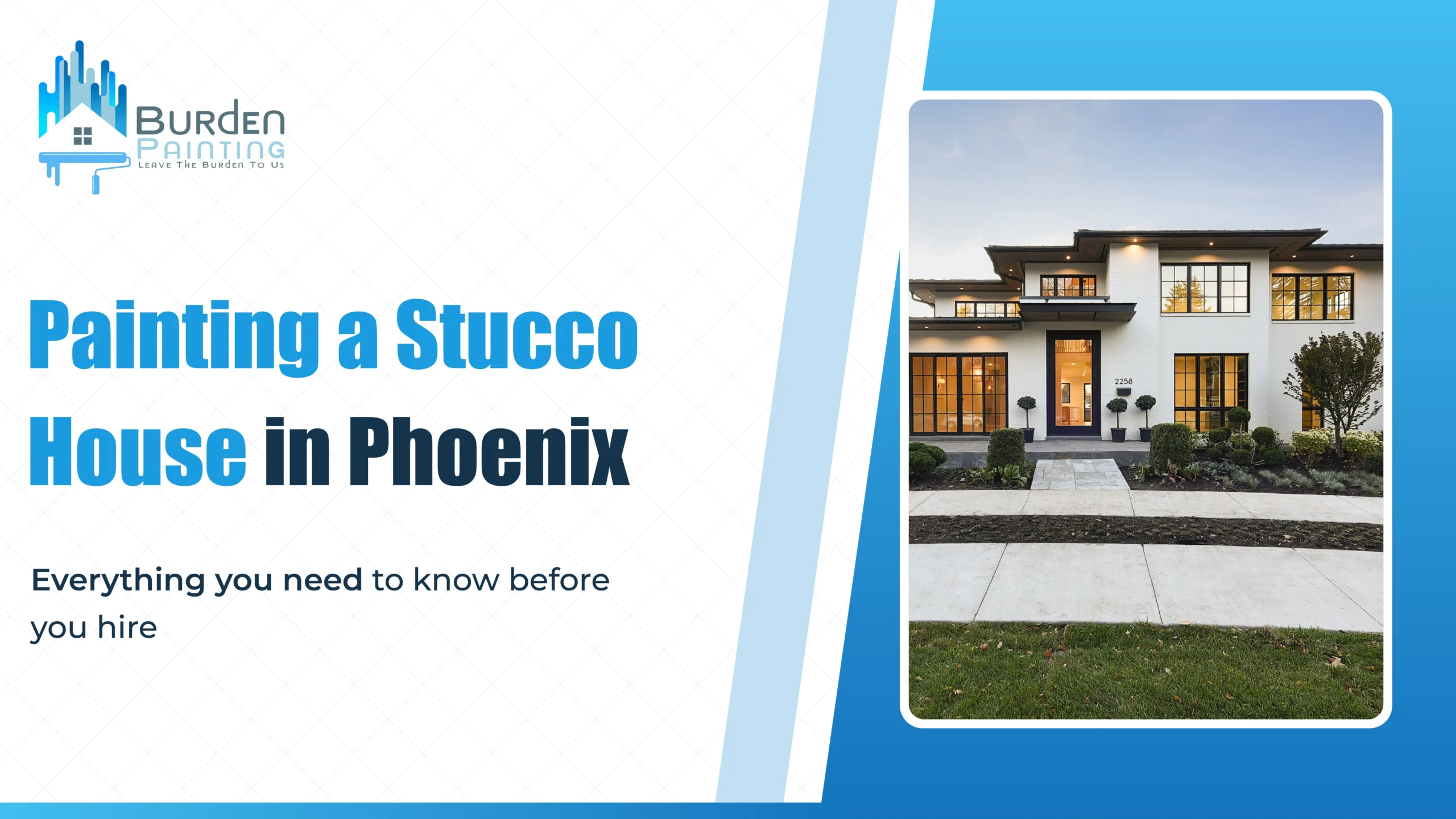 stucco house painting